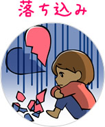 落ち込み